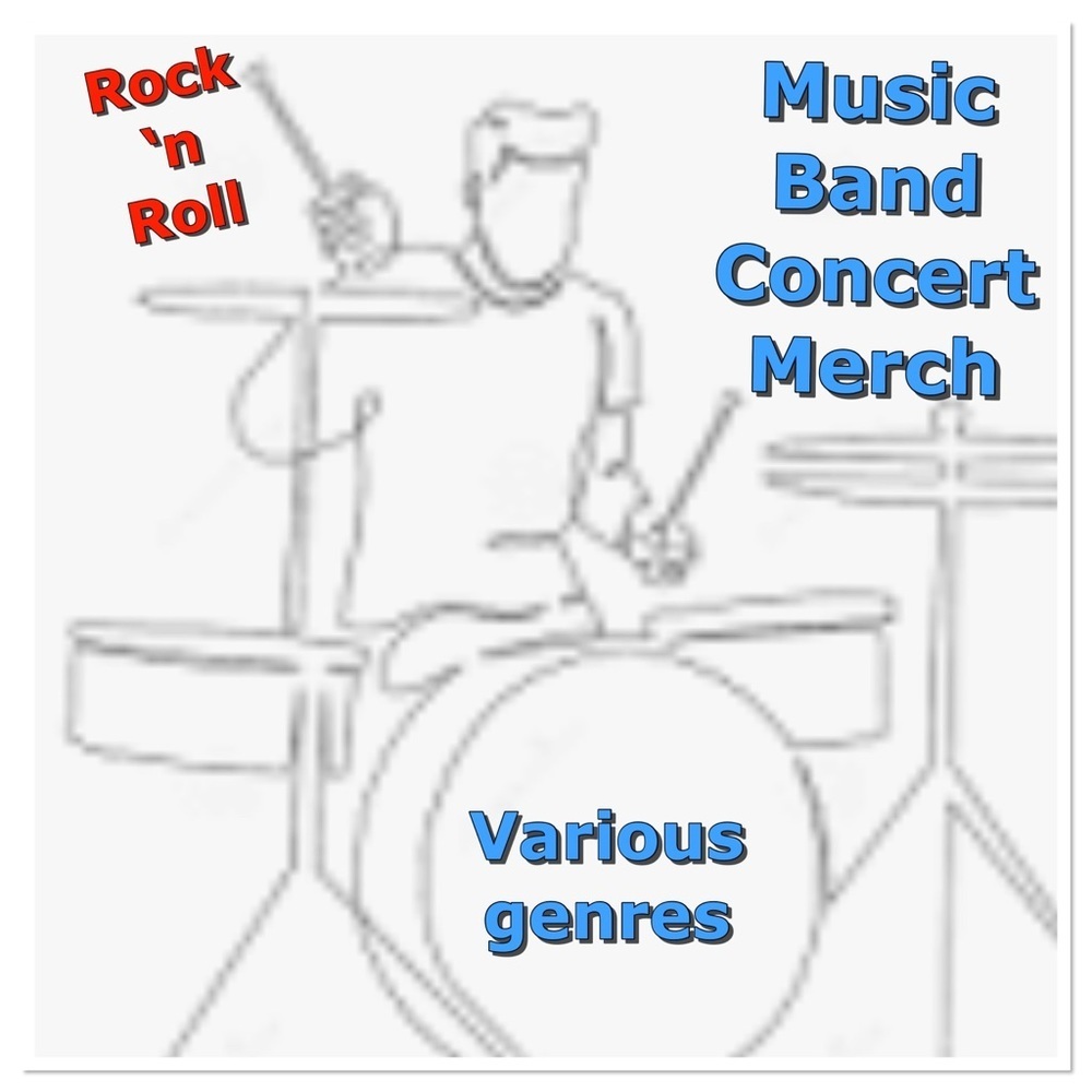 Band Concert apparel merch separator signage
